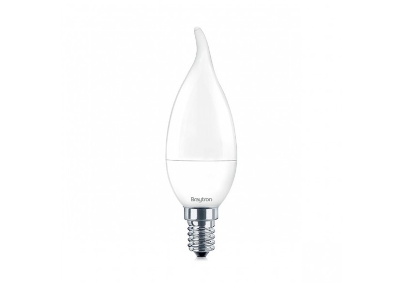 Ampoule bougie LED, E14, 450 lm, Blanc froid - BA07-00513 - Braytron