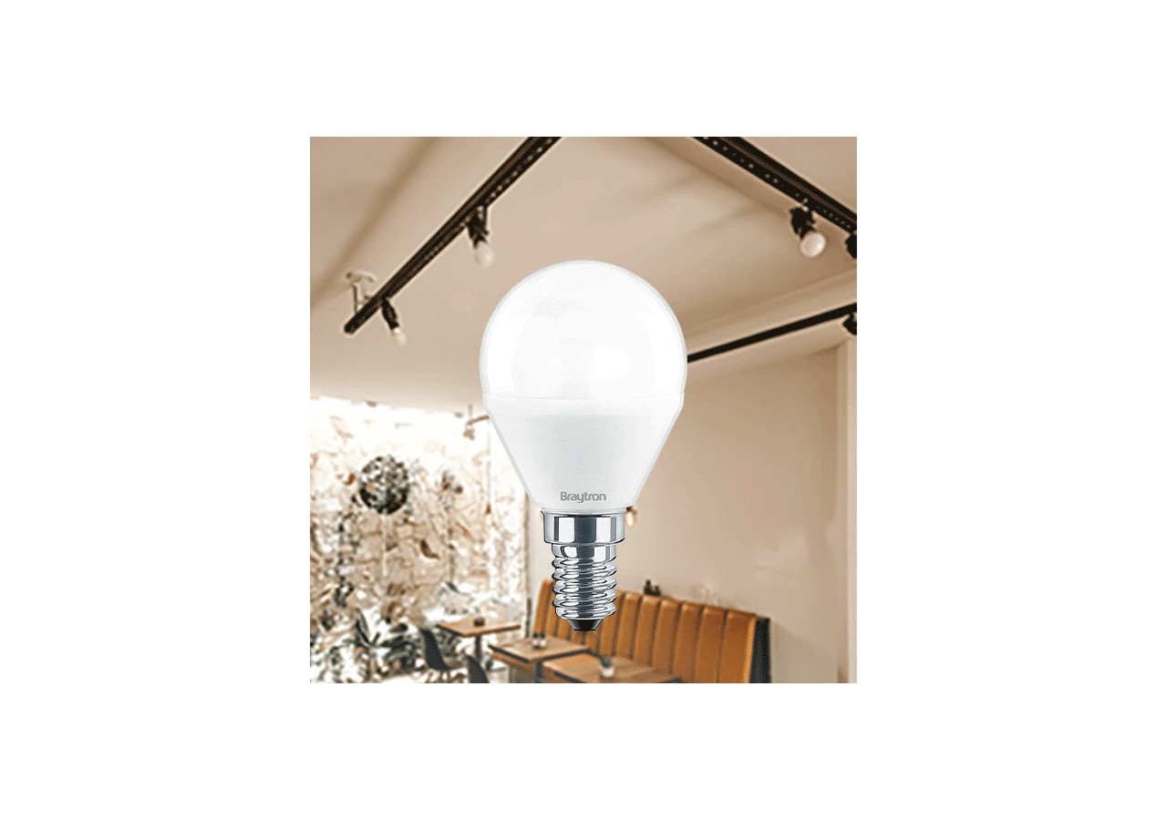 Ampoule globes LED, E14, 450 lm, Blanc neutre - BA11-00511 - Braytron