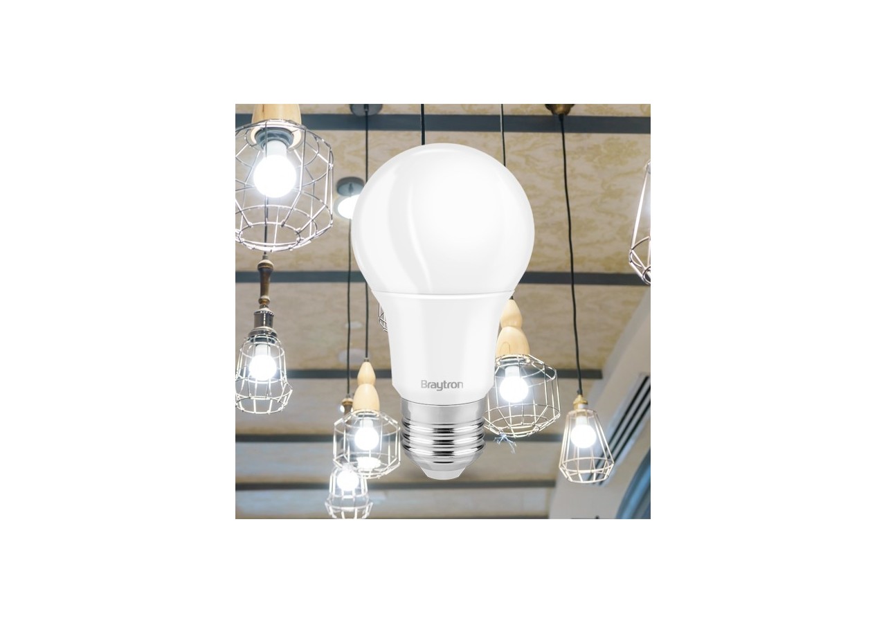 Ampoule type A LED, E27, 806 lm, Blanc Chaud - BA13-00920 - Braytron