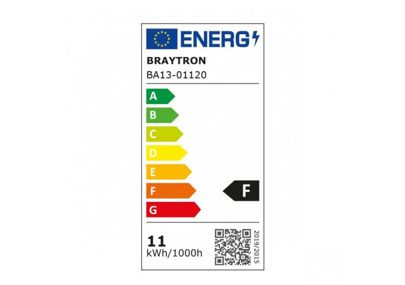 Ampoule type A LED, E27, 1055 lm, Blanc froid - BA13-01123 - Braytron