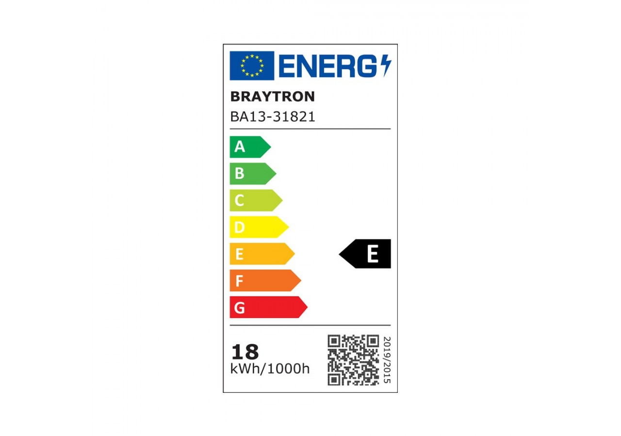 Ampoule type T LED, E27, 2100 lm, Blanc neutre - BA13-31821 - Braytron