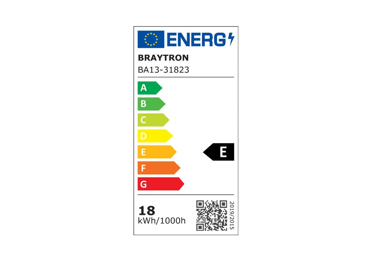 Ampoule type T LED, E27, 2100 lm, Blanc froid - BA13-31823 - Braytron