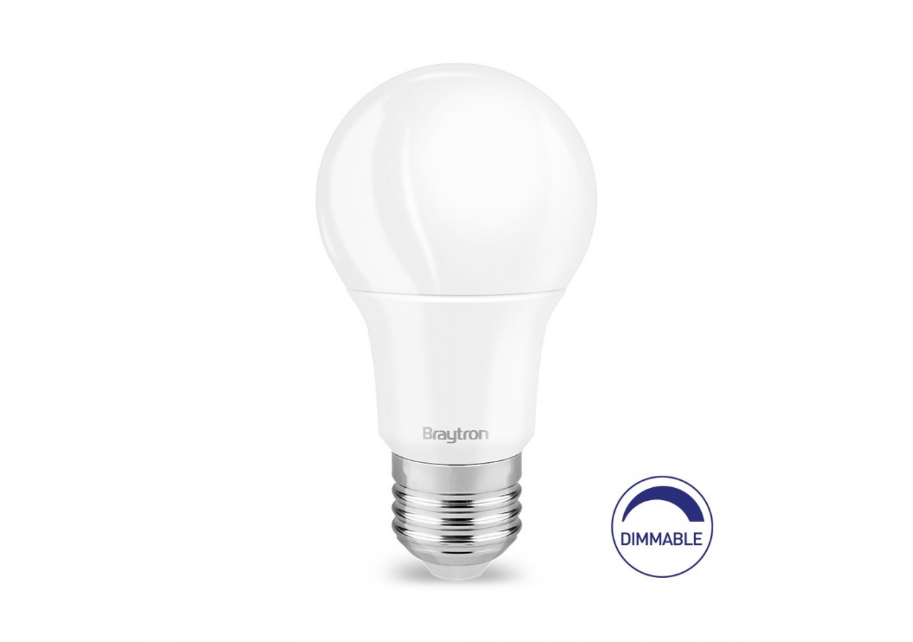 Ampoule type A LED, E27, 806 lm, Blanc neutre - BA13-60921 - Braytron