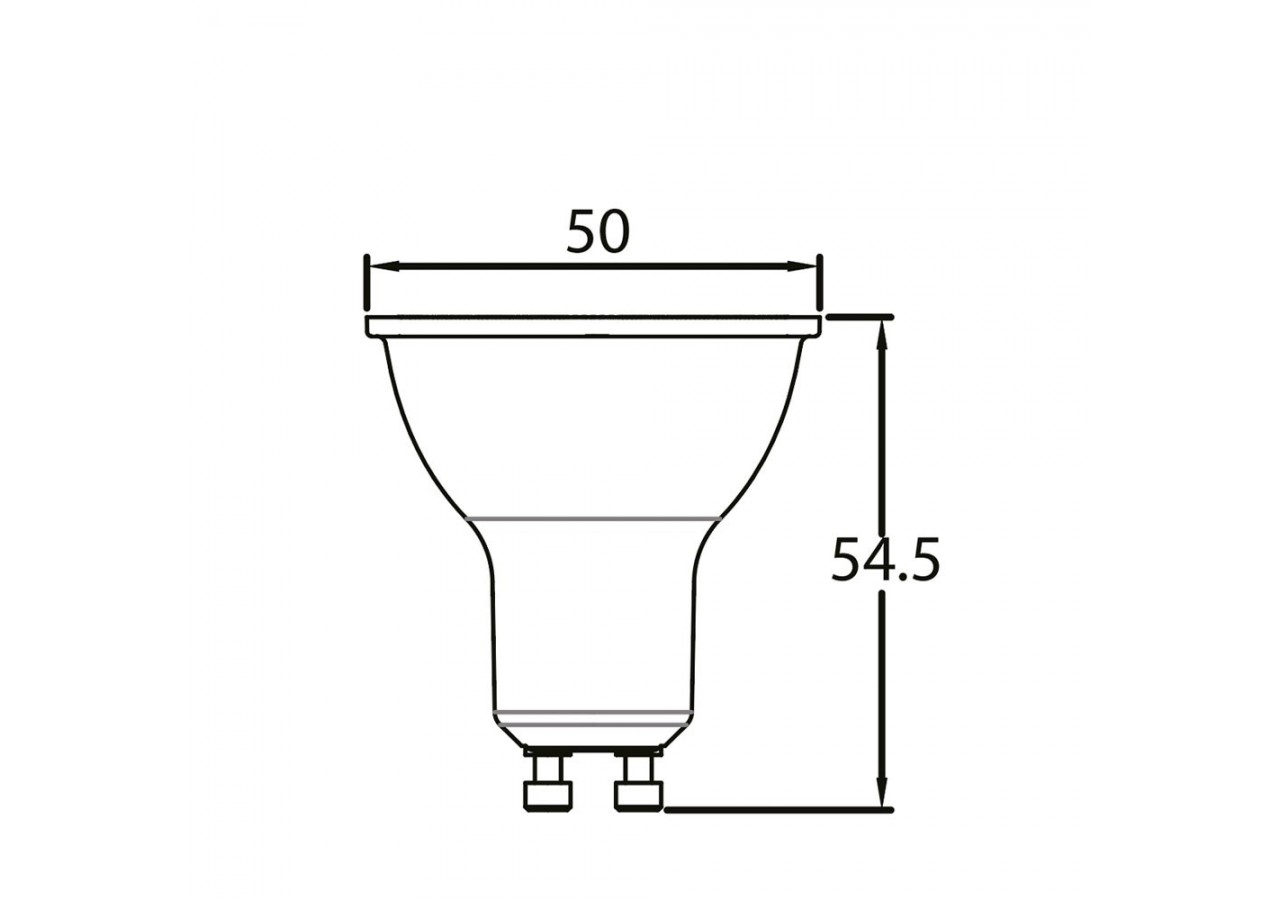 Ampoule LED, GU10 - BA24-00559 - Braytron