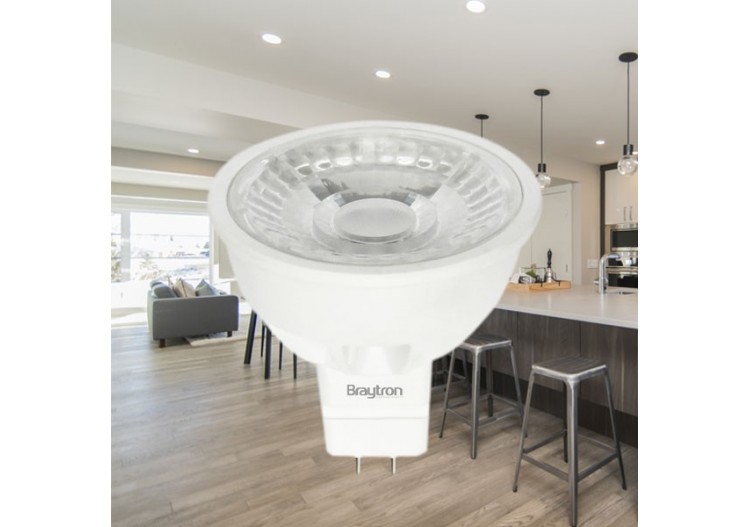 Ampoule LED, GU5.3, 360 lm, Blanc Chaud - BA25-30460 - Braytron 2