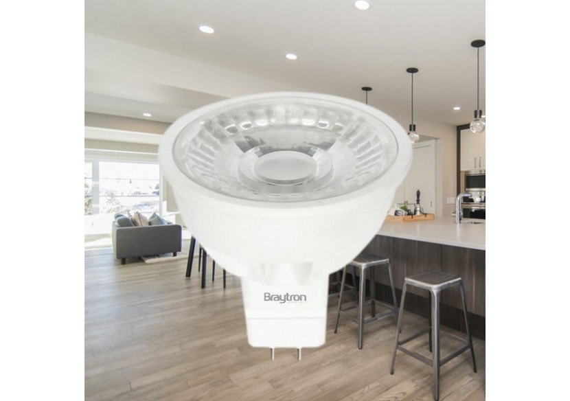 Ampoule LED, GU5.3, 360 lm, Blanc froid - BA25-30463 - Braytron