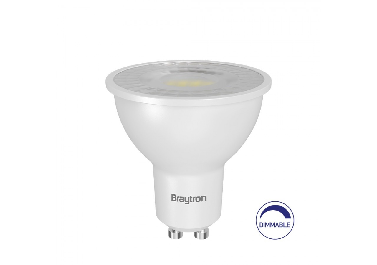 Ampoule LED, GU10, 450 lm, Blanc Chaud - BA26-60650 - Braytron
