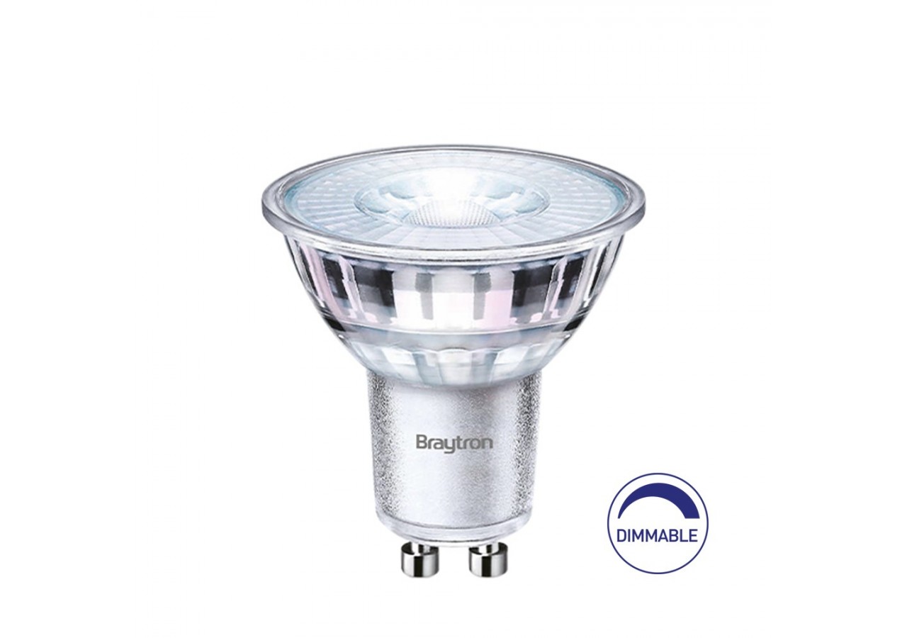 Ampoule LED, GU10, 400 lm, Blanc neutre - BA27-60651 - Braytron