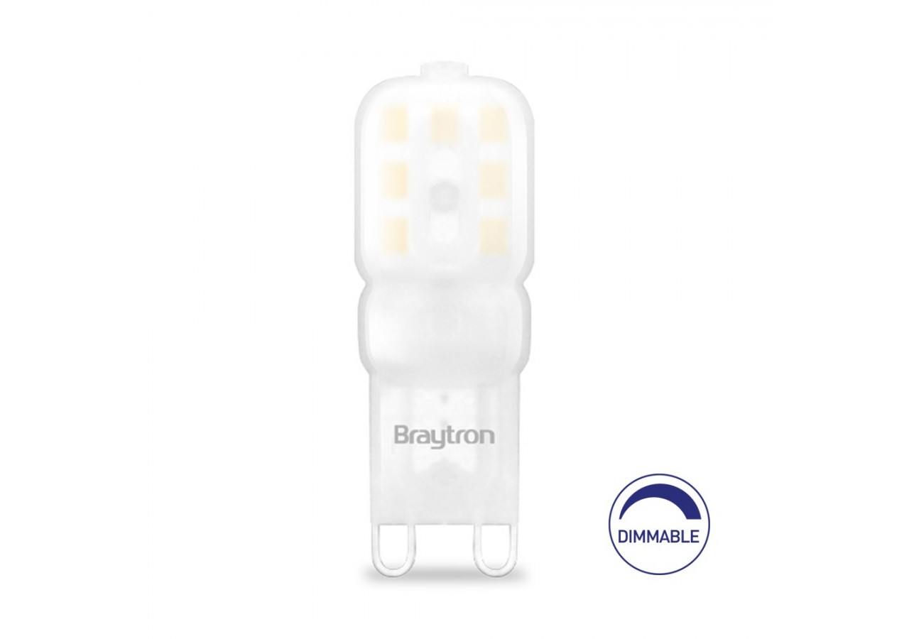 Ampoule Capsule LED, G9, 260 lm, Blanc Chaud - BA29-00390 - Braytron