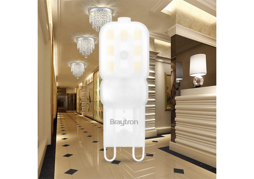 Ampoule Capsule LED, G9, 260 lm, Blanc Chaud - BA29-00390 - Braytron