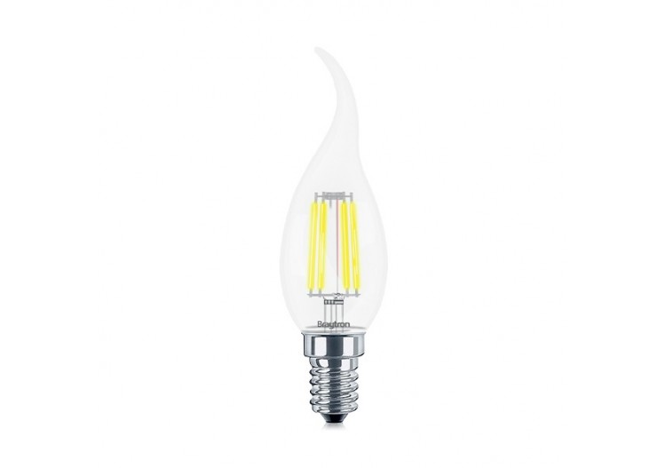 Ampoule filament décorative LED, E14, 470 lm, Blanc Chaud - BA35-00410 - Braytron