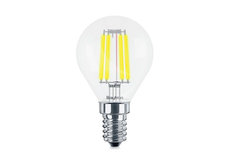 Ampoule filament décorative LED, E14, 470 lm, Blanc Chaud - BA37-00410 - Braytron