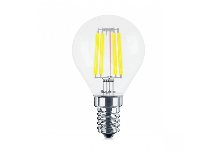 Ampoule filament décorative LED, E14, 470 lm, Blanc Chaud - BA37-00410 - Braytron