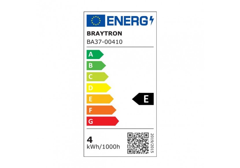 Ampoule filament décorative LED, E14, 470 lm, Blanc Chaud - BA37-00410 - Braytron