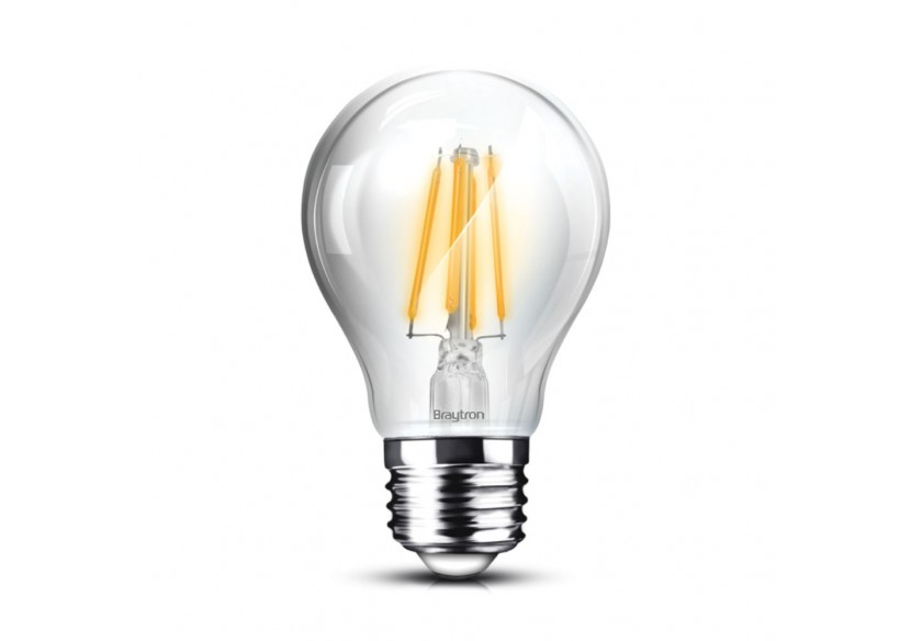 Ampoule filament décorative LED, E27, 806 lm, Blanc Chaud - BA38-00720 - Braytron
