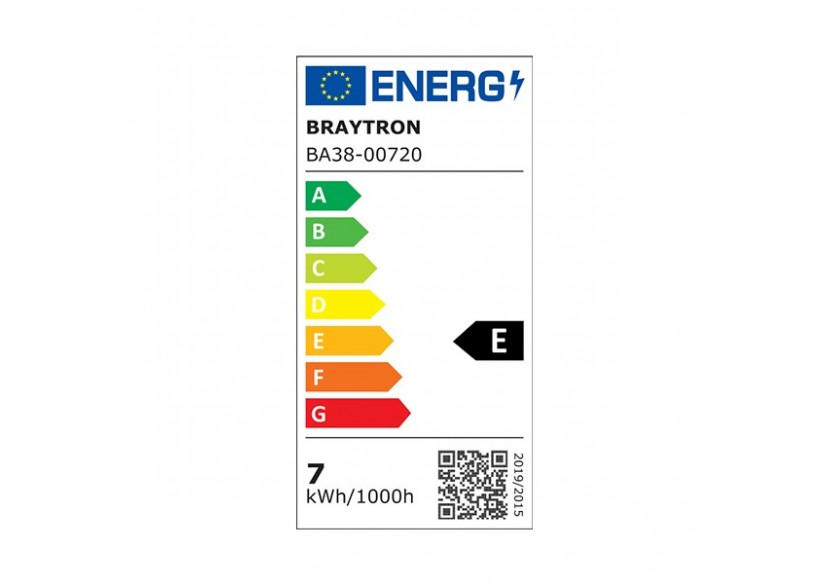 Ampoule filament décorative LED, E27, 806 lm, Blanc Chaud - BA38-00720 - Braytron