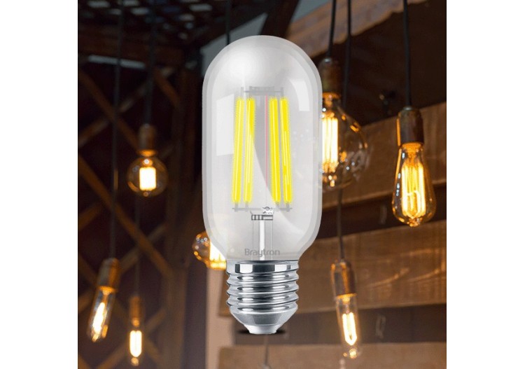 Ampoule filament décorative LED, E27, 470 lm, Blanc Chaud - BA39-00420 - Braytron 2
