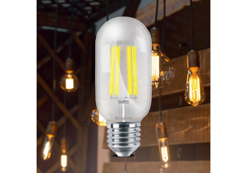 Ampoule filament décorative LED, E27, 470 lm, Blanc Chaud - BA39-00420 - Braytron