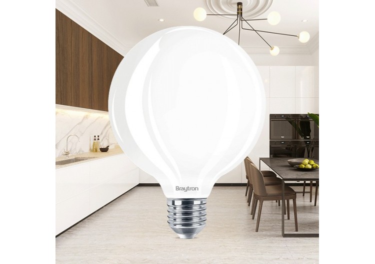 Ampoule filament décorative LED, E27, 806 lm, Blanc froid - BA41-30723 - Braytron 2