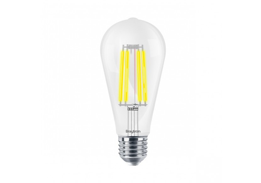 Ampoule filament décorative LED, E27, 806 lm, Blanc Chaud - BA46-00720 - Braytron