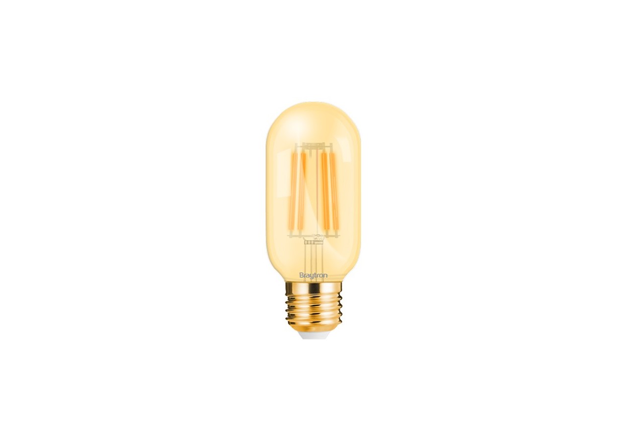 Ampoule filament décorative LED, E27, 360 lm, Ambre - BB39-00420 - Braytron