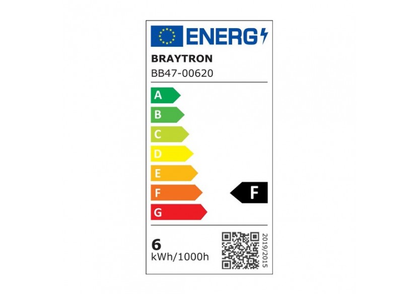 Ampoule filament décorative LED, E27, 540 lm, Ambre - BB47-00620 - Braytron