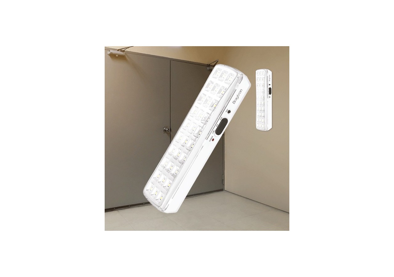 Rechargeable LED 205mm Blanc, 150 lm, Blanc froid - BC01-00130 - Braytron