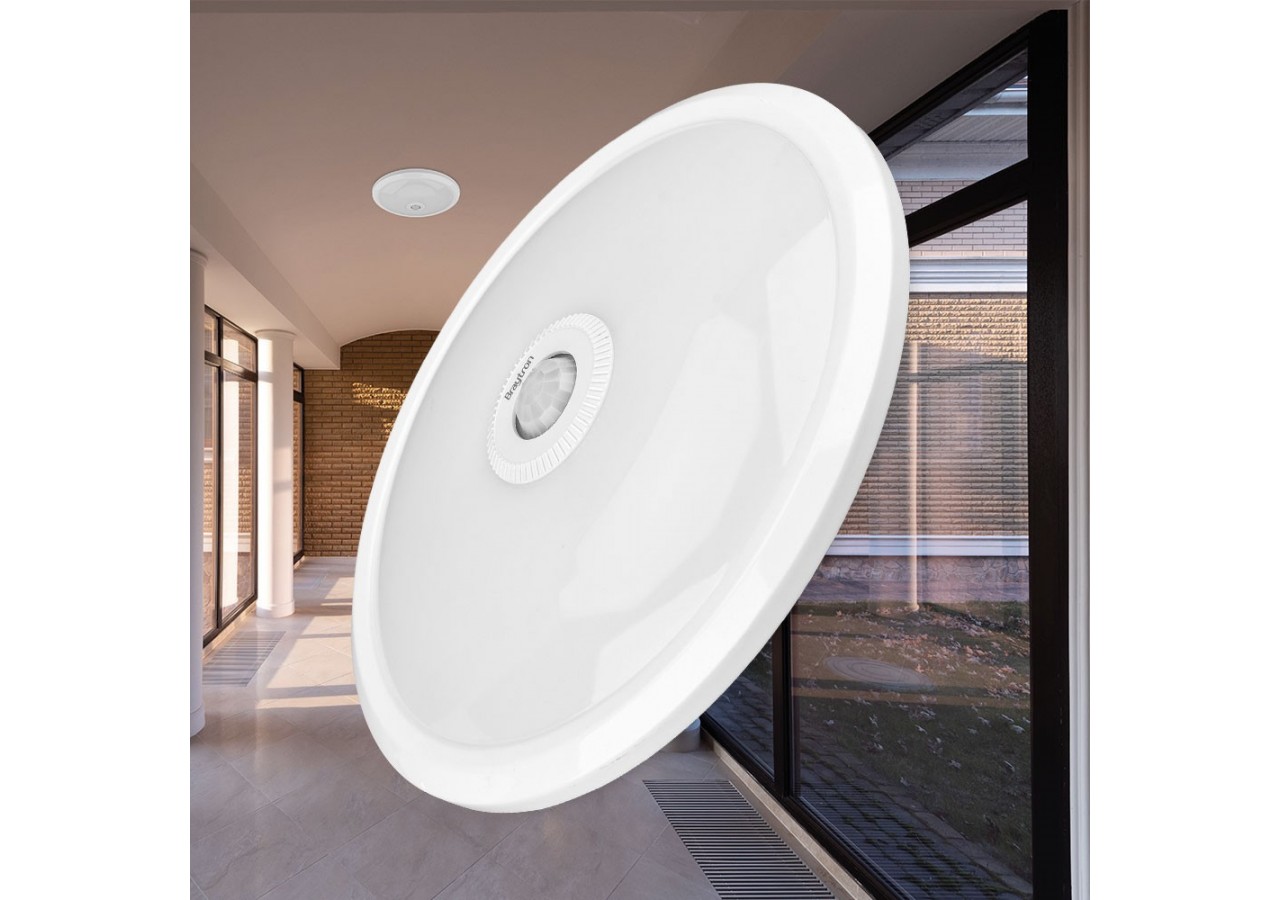 Luminaire LED Blanc, 1460 lm, Blanc neutre - BC15-00310 - Braytron