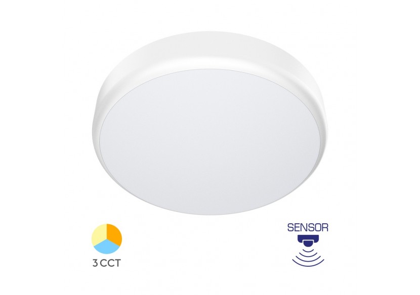 Luminaire avec capteur LED Blanc, 2000 lm, Variation de blancs - BC15-00480 - Braytron