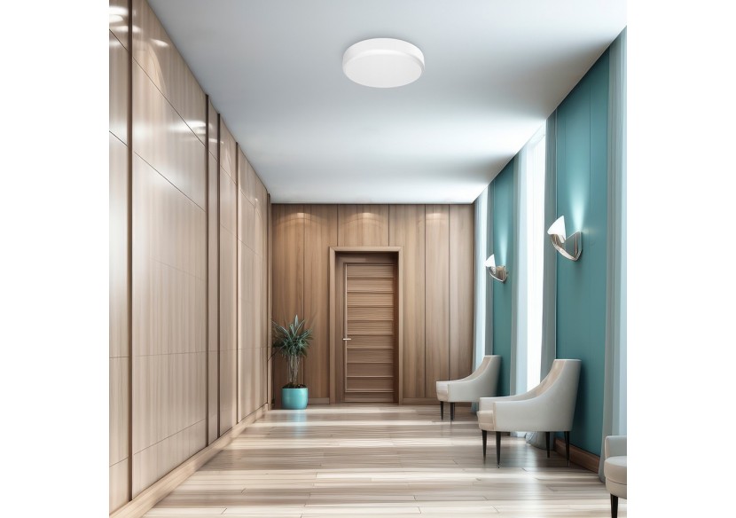 Luminaire avec capteur LED Blanc, 2000 lm, Variation de blancs - BC15-00580 - Braytron