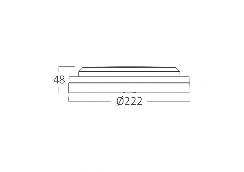 Applique murale LED Blanche, 2020 lm, Variation de blancs - BC18-00780 - Braytron