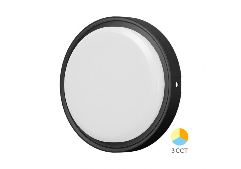 Applique murale LED Noire, 2020 lm, Variation de blancs - BC18-00781 - Braytron