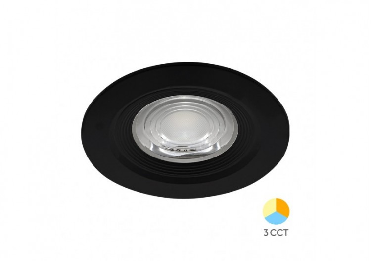 Spot LED Noir, 630 lm -...
