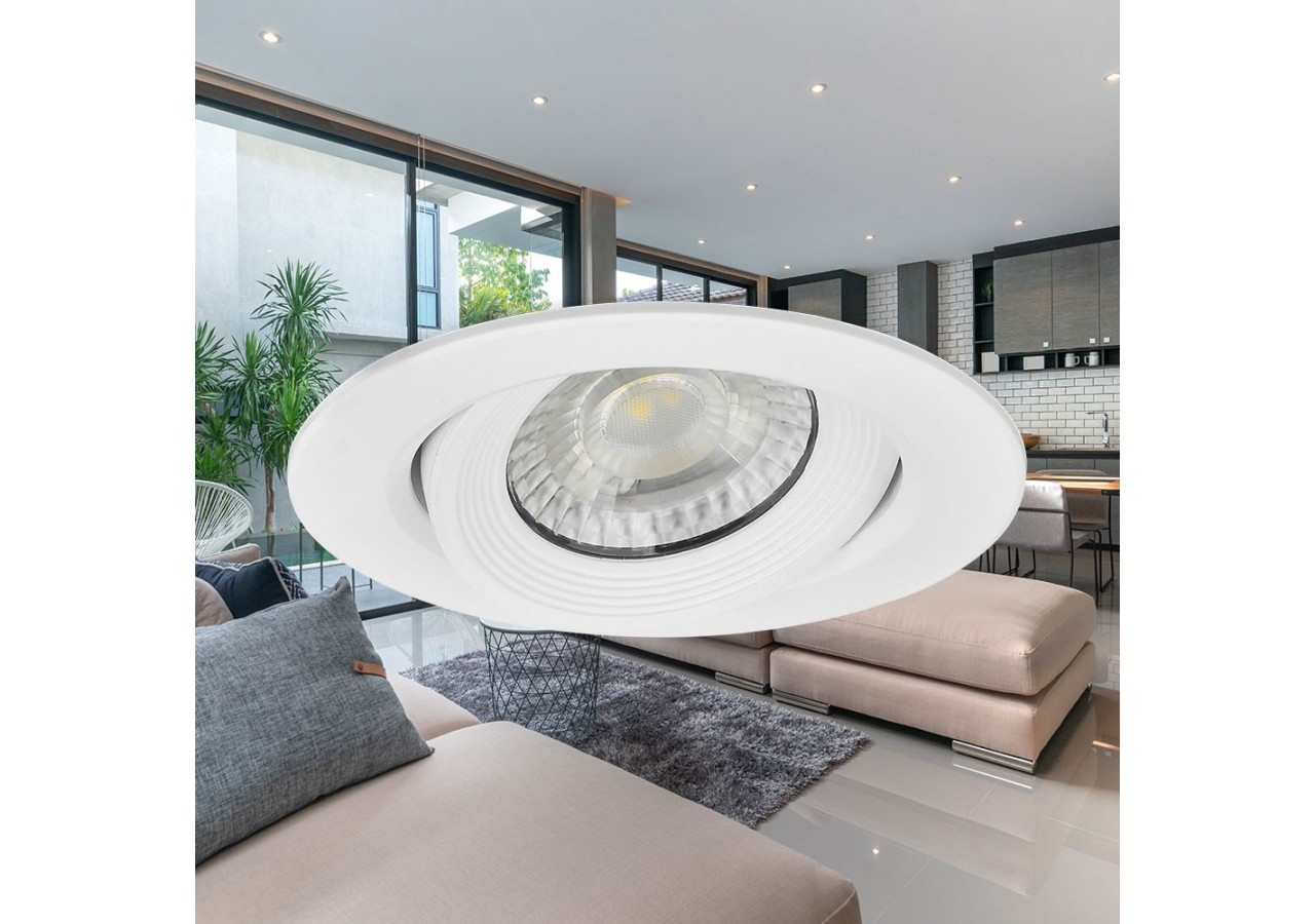 Spot LED Blanc, 400 lm, Blanc Chaud - BD02-00500 - Braytron