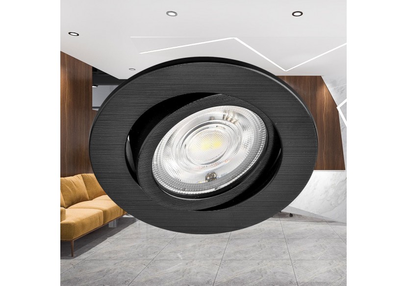 Spot LED Noir, 630 lm - BD02-00781 - Braytron
