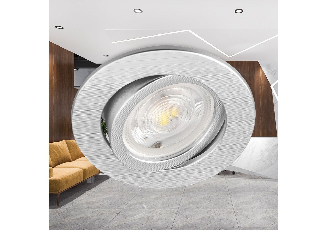 Spot LED Silver, 630 lm - BD02-00783 - Braytron