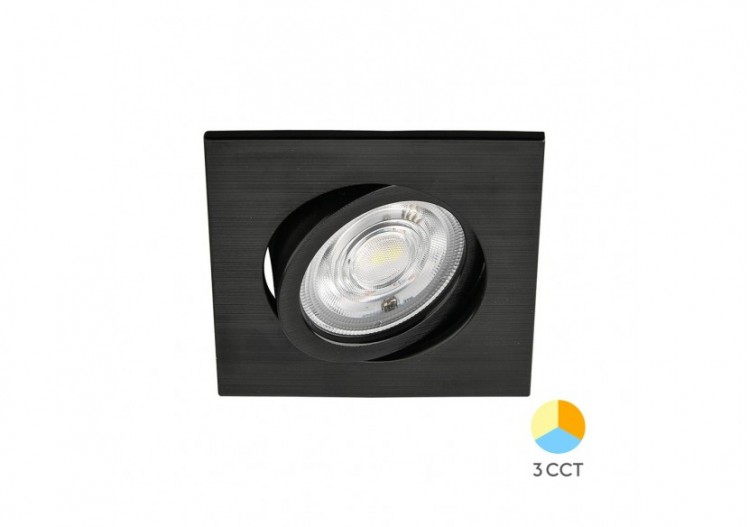 Spot LED 85mm Noir, 630 lm...