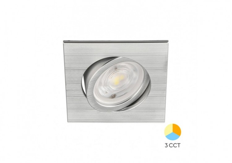 Spot LED 85mm Silver, 630...