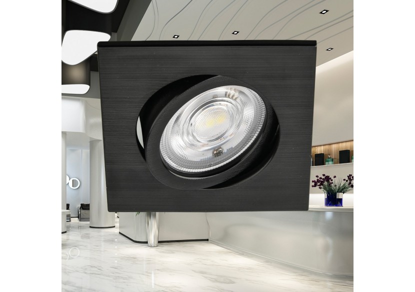 Spot LED 85mm Noir, 630 lm - BD02-70781 - Braytron