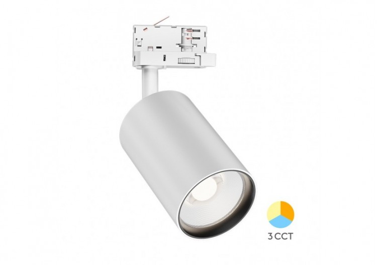 Spot sur rail LED Blanc, 2960 lm, Variation de blancs - BD40-00780 - Braytron