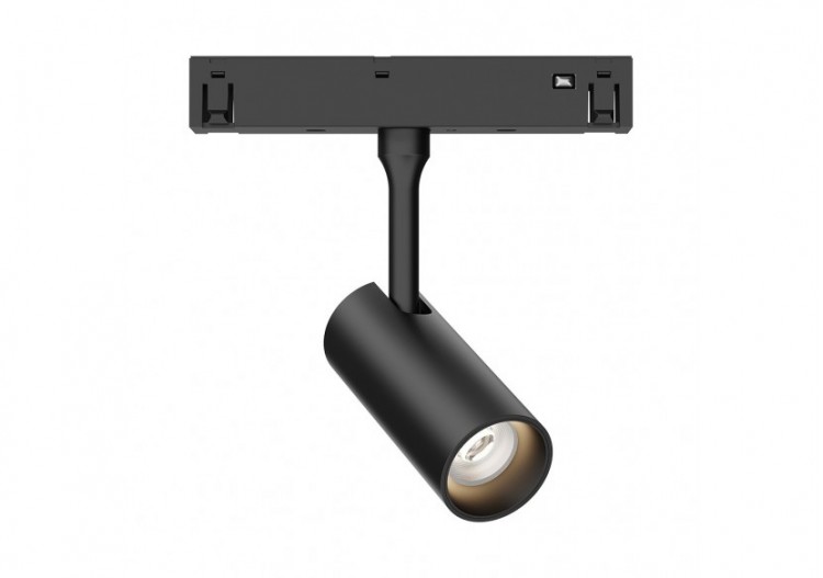 Spot pour rail magnétique LED 147mm Noir, 440 lm, Blanc Chaud - BD61-00101 - Braytron