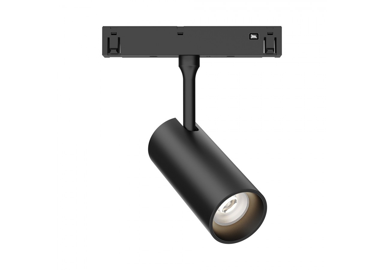 Spot pour rail magnétique LED 167mm Noir, 810 lm, Blanc Chaud - BD61-00201 - Braytron