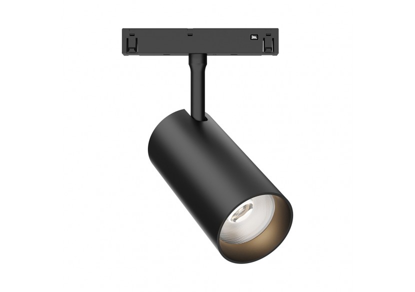 Spot pour rail magnétique LED 187mm Noir, 1580 lm, Blanc Chaud - BD61-00301 - Braytron