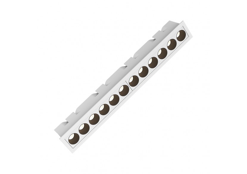 Projecteur linéaire LED 313mm Blanc, 1300 lm, Blanc Chaud - BD63-00300 - Braytron