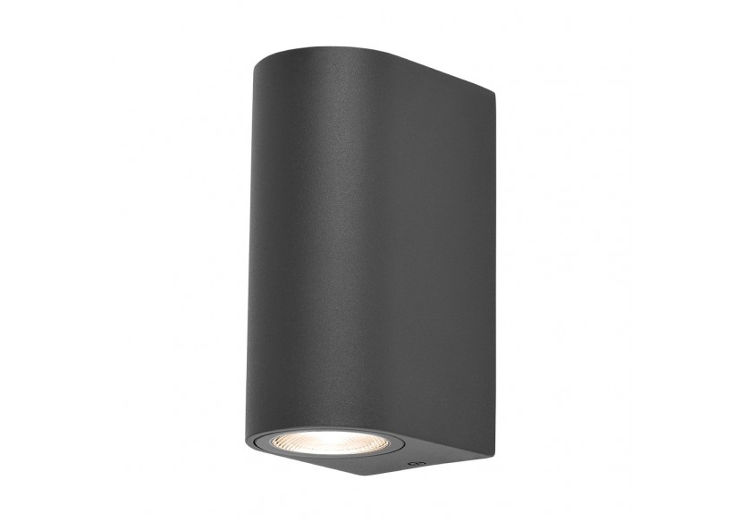 Éclairage mural 150mm Gris, 2xGU10 - BG32-00222 - Braytron