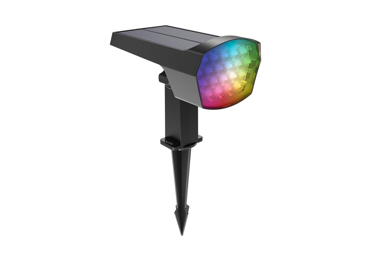 Spot à piquer LED 179mm Gris, RGB - BG36-00592 - Braytron