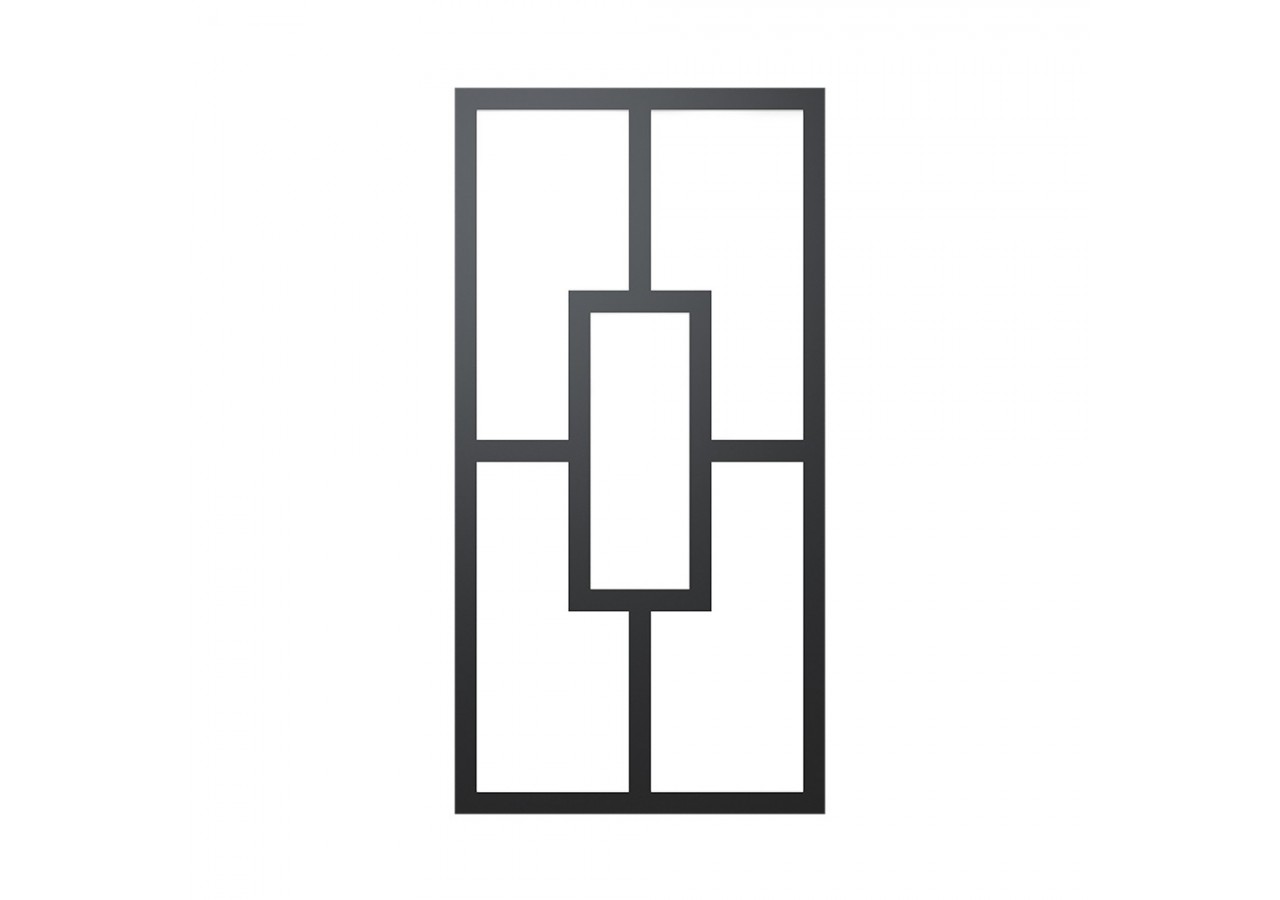 Éclairage mural LED 205mm Noir, 950 lm - BG37-00381 - Braytron