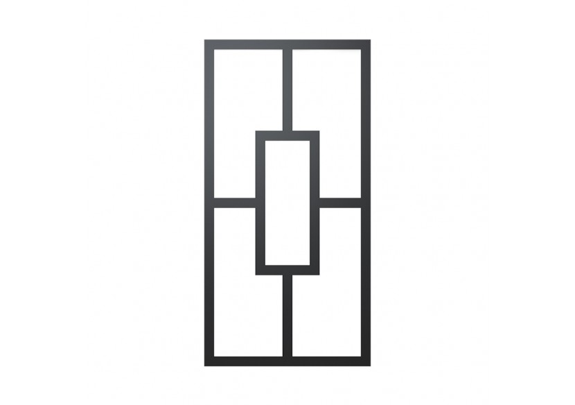 Éclairage mural LED 205mm Noir, 950 lm - BG37-00381 - Braytron