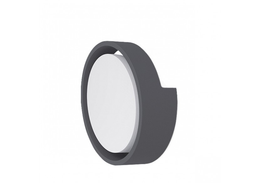 Applique murale LED 215mm Grise, 1140 lm, Blanc froid - BG38-00732 - Braytron