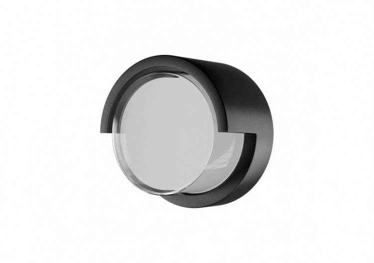 Applique murale LED Noire,...